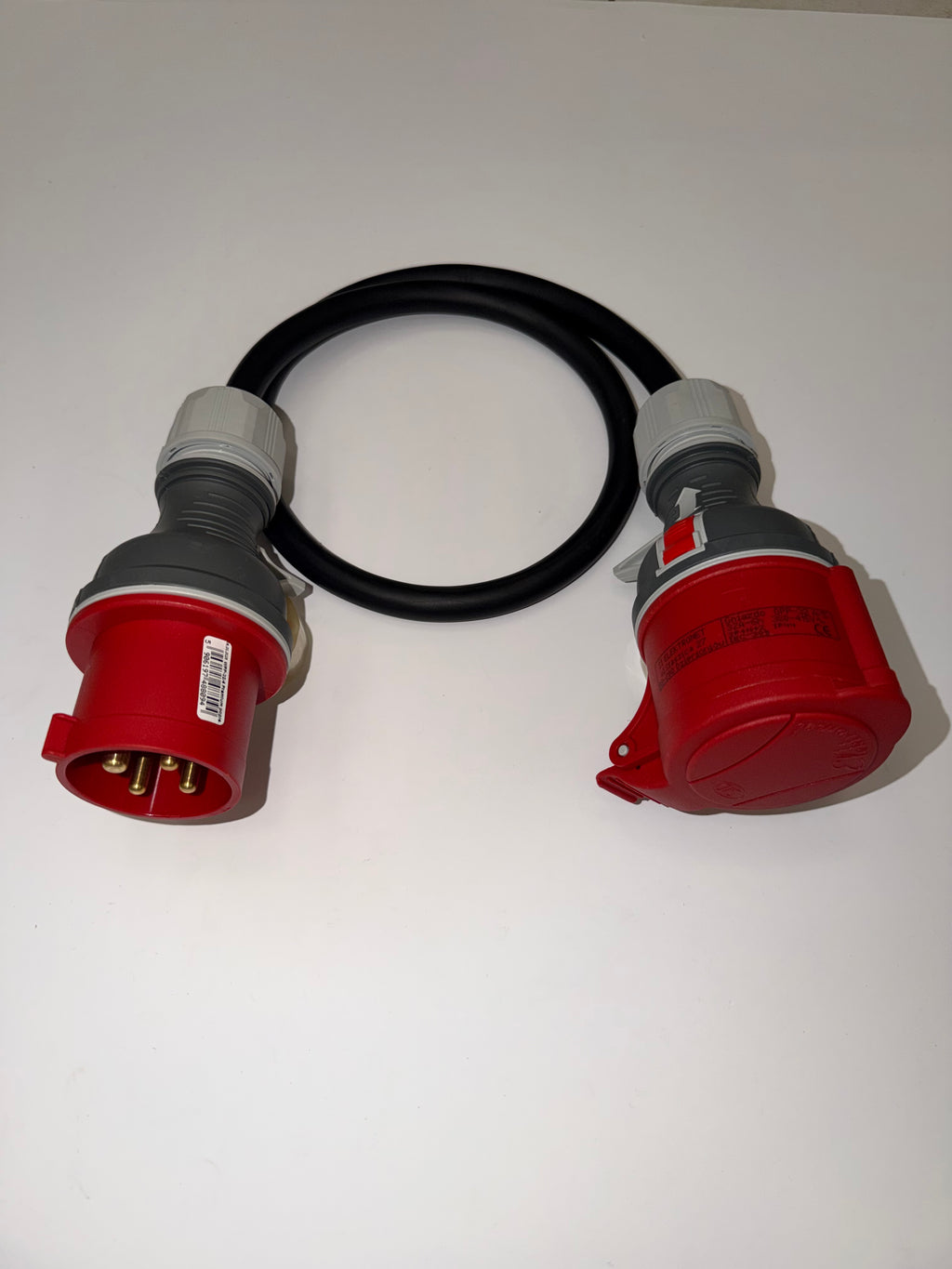 TRIVOLT Przejściówka 32A CEE 4P → CEE 5P 400V – 1 m