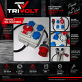 TRIVOLT 16A MULTIBOX – 1× CEE 16A 5P + 3× 230V